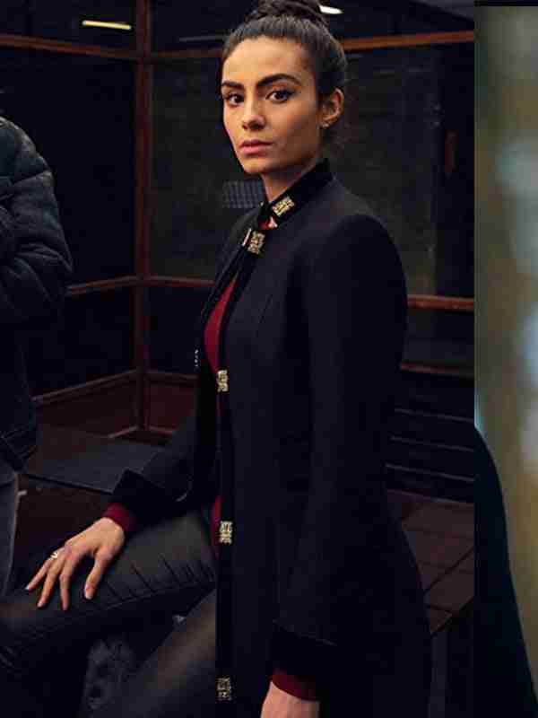 A Discovery Of Witches Aiysha Hart Long Black Coat Max Jackets