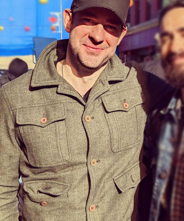 A Quiet Place Day One John Krasinski Green Jacket Max Jackets