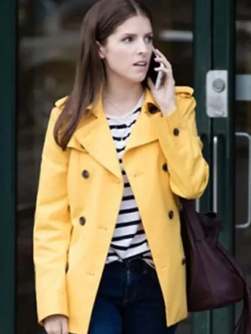 A Simple Favor Anna Kendrick Yellow Coat Max Jackets