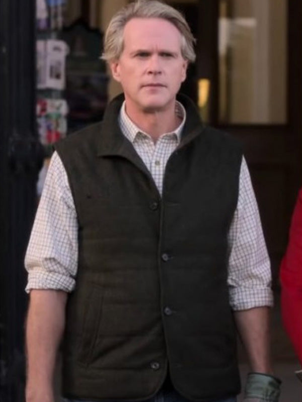 A Castle for Christmas Cary Elwes Wool Vest Max Jackets