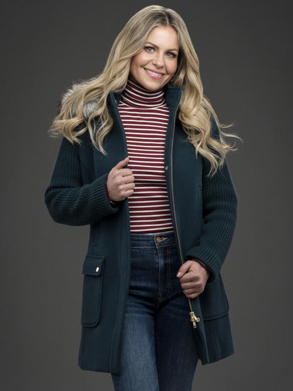 A Christmas Less Traveled 2024 Candace Cameron Bure Jacket Max Jackets