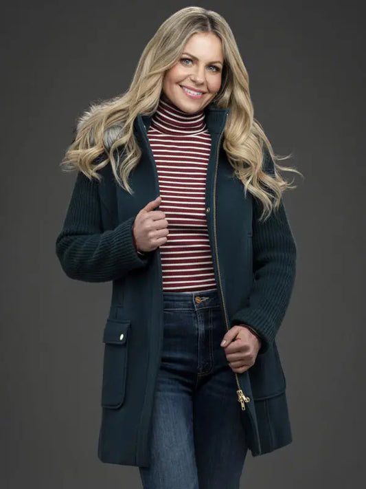 A Christmas Less Traveled 2024 Candace Cameron Bure Jacket Max Jackets