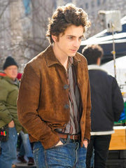 A Complete Unknown Bob Dylan Suede Leather Jacket Max Jackets