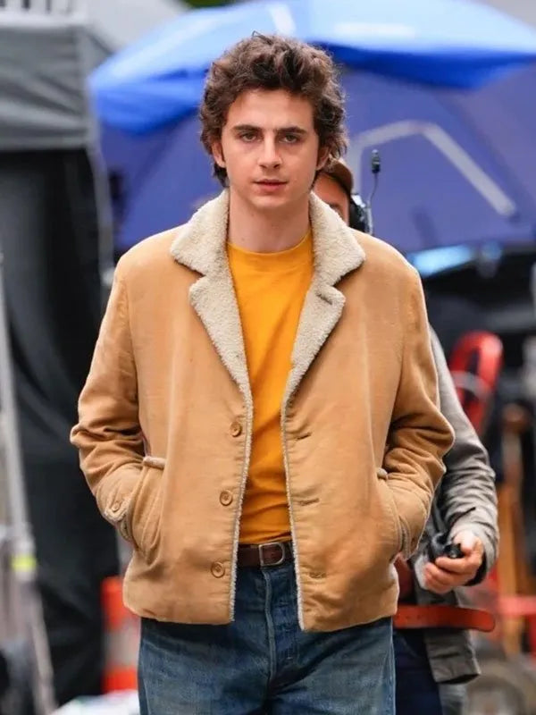 A Complete Unknown Timothee Chalamet Sherpa Jacket Max Jackets