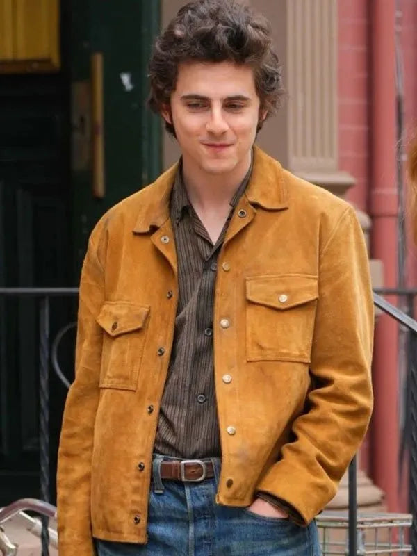 A Complete Unknown Timothee Chalamet Suede Jacket Max Jackets