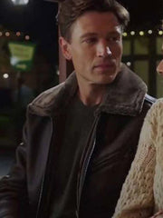 A Very Charming Christmas Town Jon Prescott Leather Jacket Max Jackets