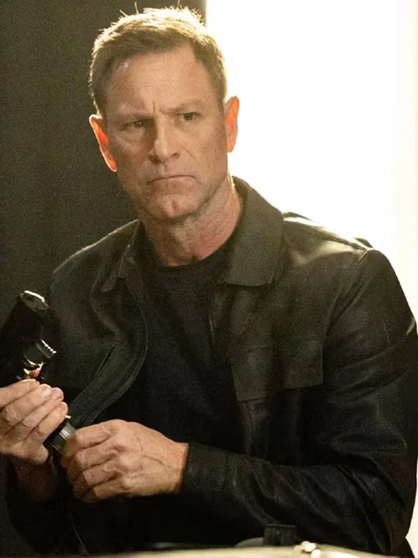 Aaron Eckhart Classified 2024 Black Jacket Max Jackets