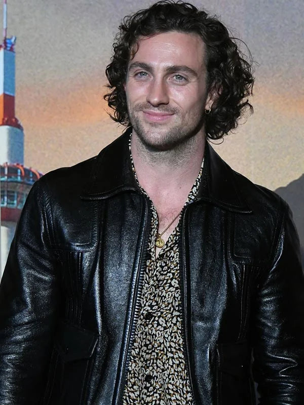 Aaron Taylor Johnson Black Jacket Max Jackets