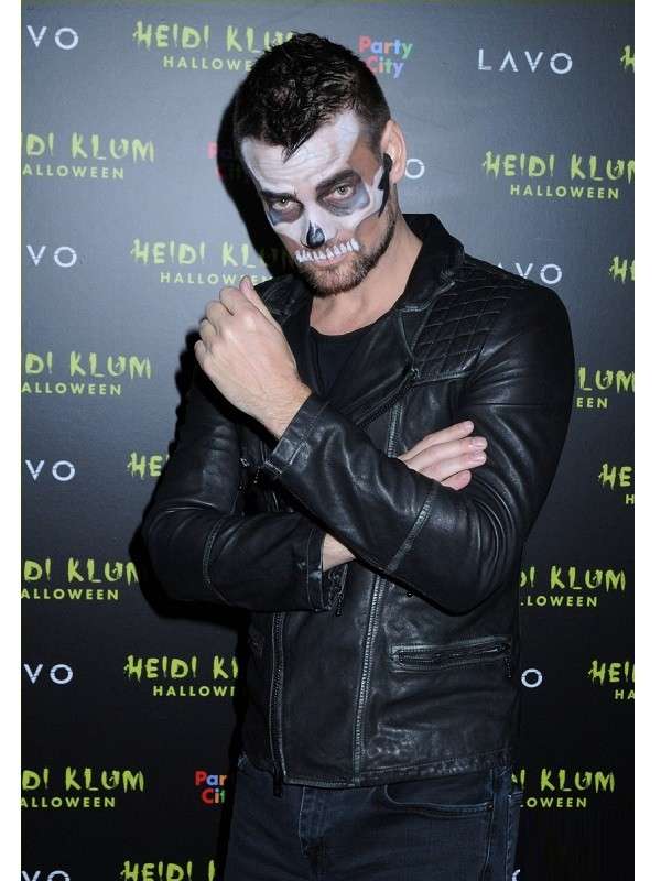 Adam Lambert Halloween Party Leather Jacket Max Jackets