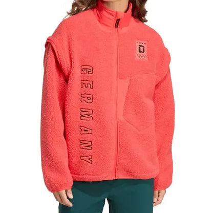 Adidas Winter Olympics 2026 Team Germany Red Jacket
