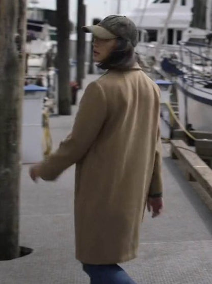 The Night Agent 2023 Luciane Buchanan Brown Coat