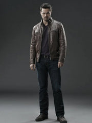Agents Of Shield Brett Dalton Brown Leather Jacket Max Jackets