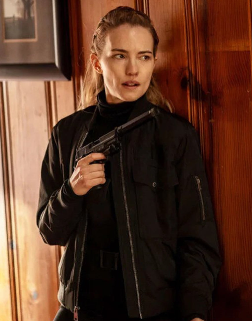 Willa Fitzgerald Alarum 2025 Black Jacket