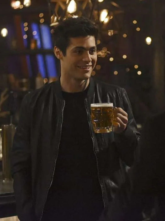 Shadowhunters Alec Lightwood Leather Jacket Max Jackets