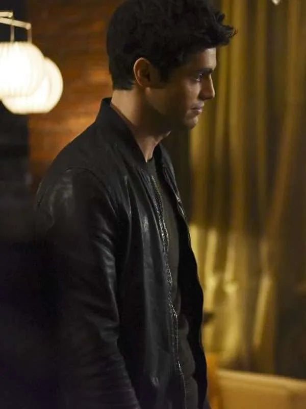 Shadowhunters Alec Lightwood Leather Jacket Max Jackets