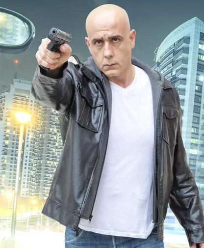 Alessandro Folchitto Get Her 2025 Black Leather Jacket Max Jackets