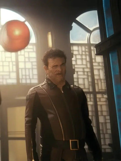 Umbrella Academy S03 Alphonso Leather Jacket