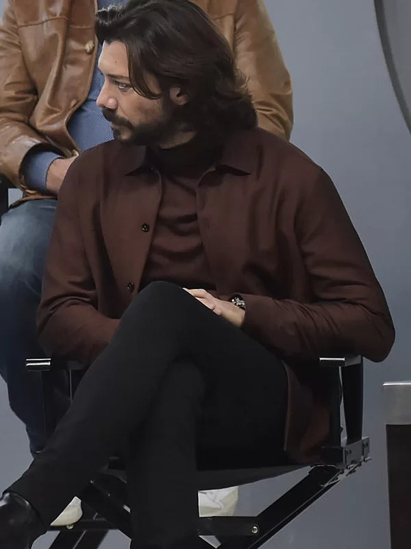 Álvaro Morte Vintage Brown Wool Jacket Max Jackets