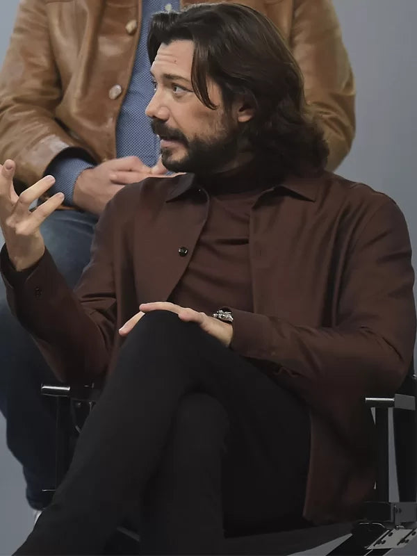 Álvaro Morte Vintage Brown Wool Jacket Max Jackets