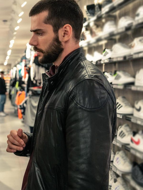 Álvaro Rico Sky High Leather Jacket Max Jackets