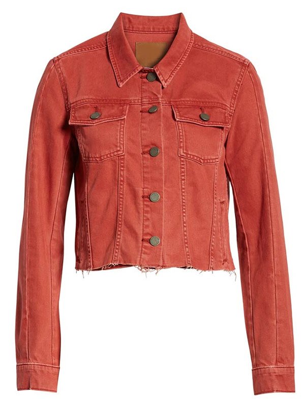 Ani Achola 13 Reasons Why S04 Pink Denim Jacket Max Jackets