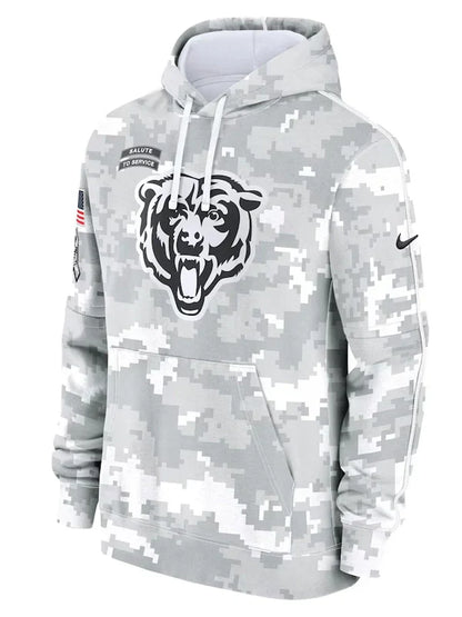 Camo Grey Salute to Service Hoodie