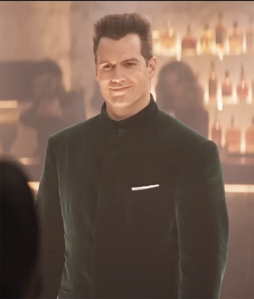 Argylle 2024 Henry Cavill Green Coat Max Jackets