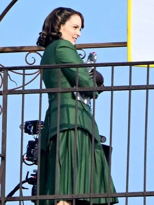 A Haunting In Venice Tina Fey Green Coat Max Jackets