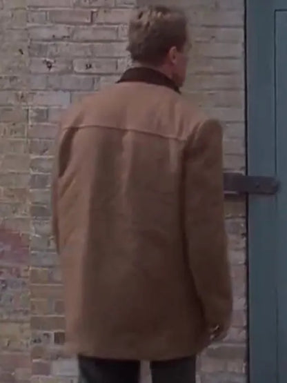 Arnold Schwarzenegger Jingle All the Way Brown Wool Coat Max Jackets