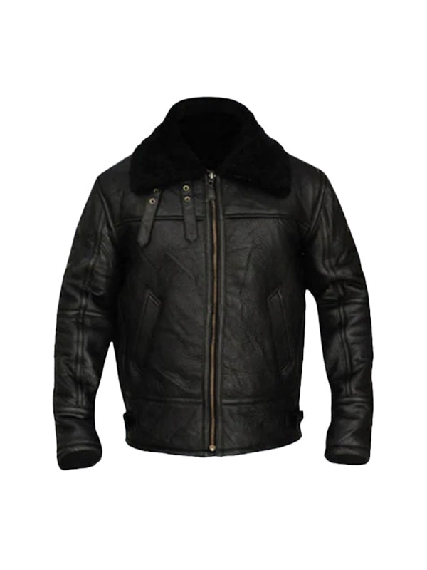 B3 Aviator Bomber Men Leather Jacket Max Jackets