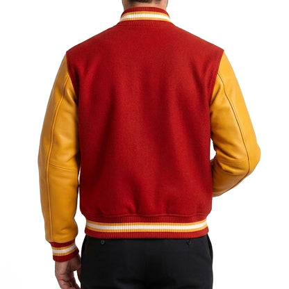 Mens Michael Thriller Letterman Varsity Jacket