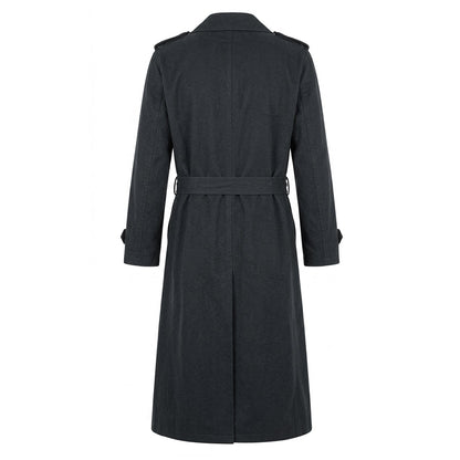 K.P Kalu Putic Men’s Cotton Long Trench Coat