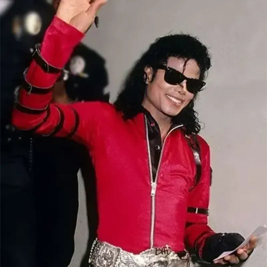 Michael Jackson Bad World Tour 1987 Red Jacket