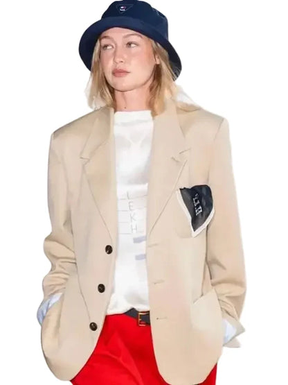 NYFW 2026 inspired Gigi Hadid blazer