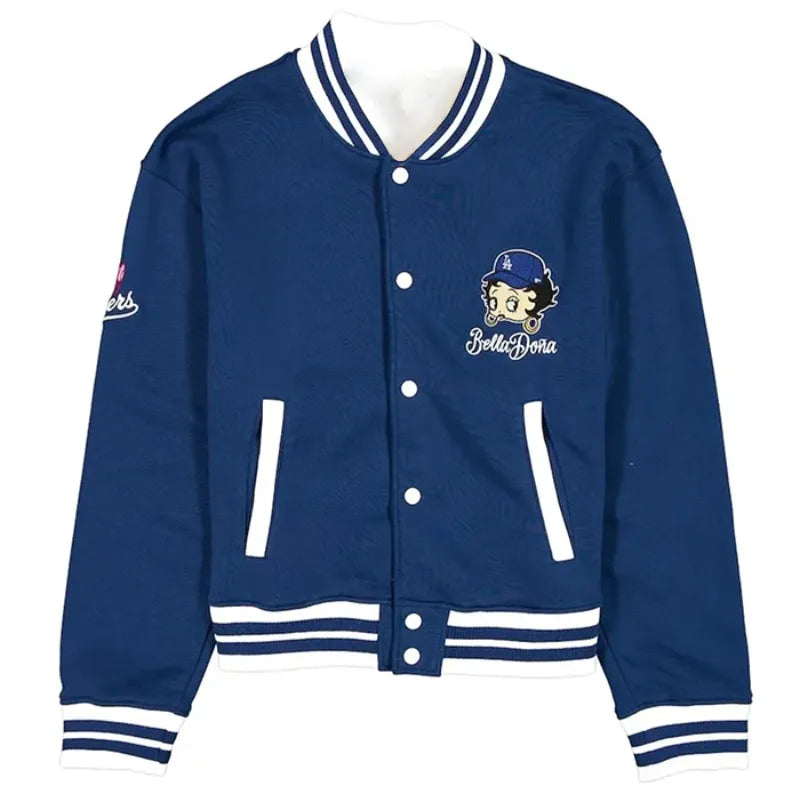 Bella Doña x Betty Boop Blue Fleece Jacket