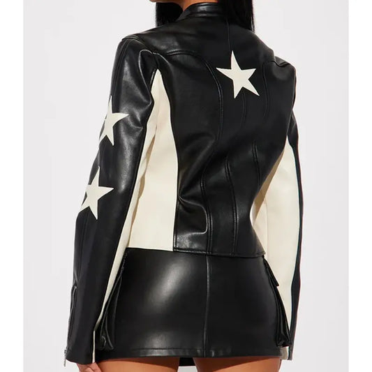 Beyond the Gates RhonniRose Mantilla Leather Jacket