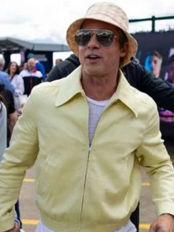 Brad Pitt F1 2025 Yellow Jacket Max Jackets