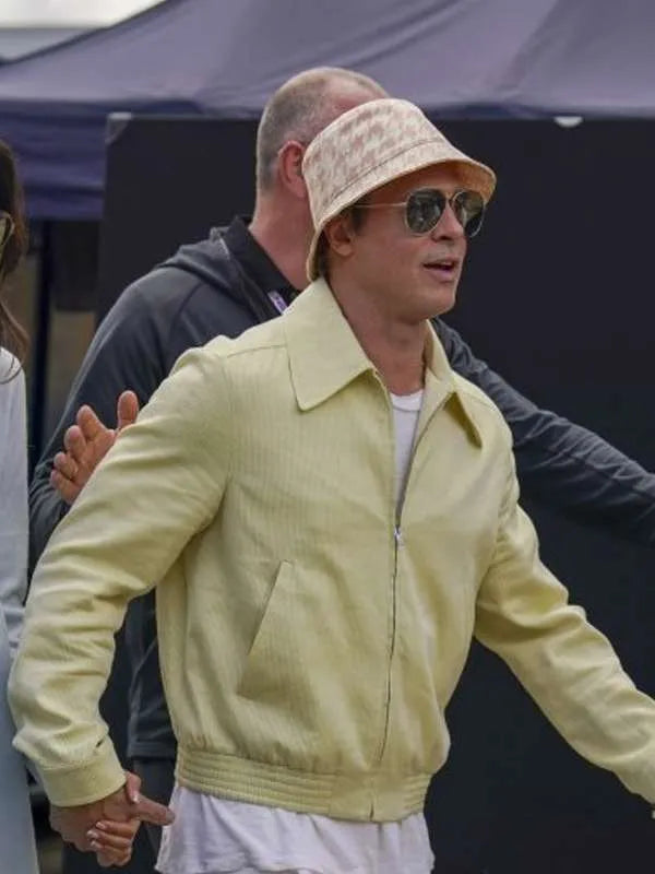 Brad Pitt F1 2025 Yellow Jacket Max Jackets