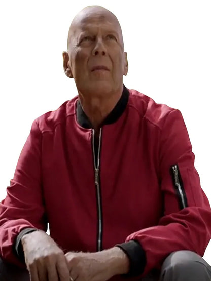 Mercury Rising Jacket Apex Bruce Willis Red Jacket – Max Jackets