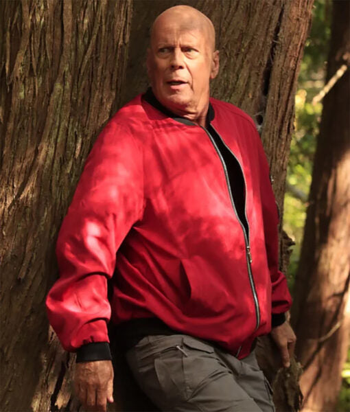 Apex Bruce Willis Red Jacket Max Jackets