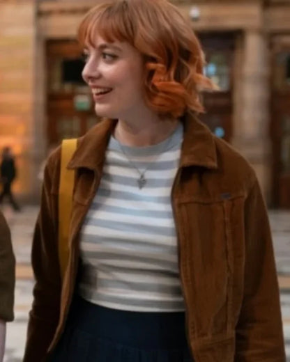 Dinosaur 2024 Kat Ronney Brown Corduroy Jacket Max Jackets