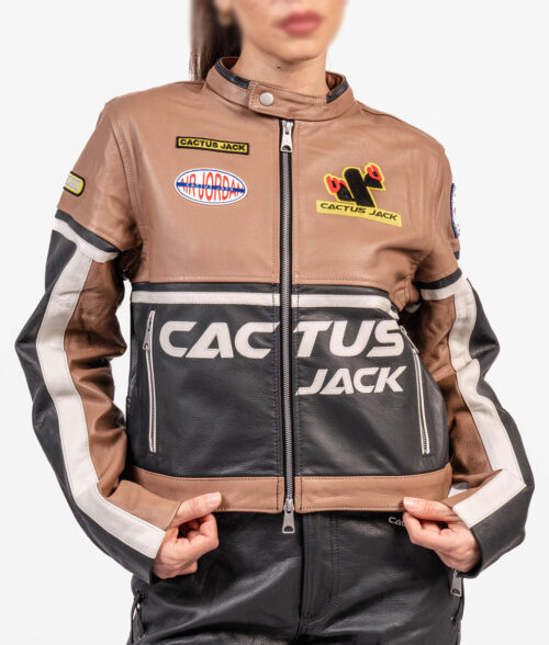 Cactus Jack Leather Jacket Max Jackets