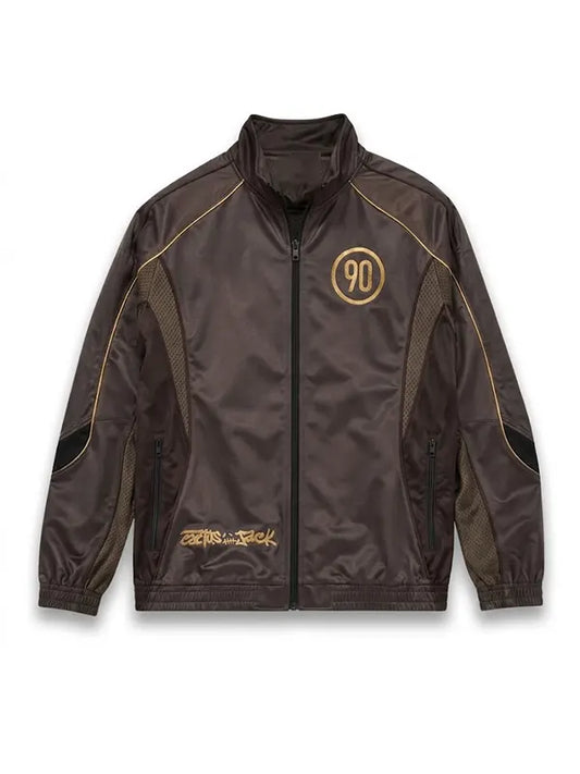 Cactus Jack x Total 90 Earth Brown Track Jacket