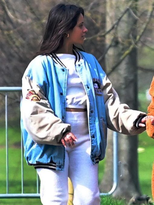 Camila Cabello Mickey Mouse Varsity Jacket