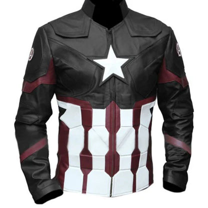 Men's Black Captain America Infinity War Jacket Max Jackets