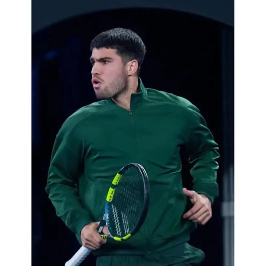 Carlos Alcaraz 2026 Australian Open Green Jacket