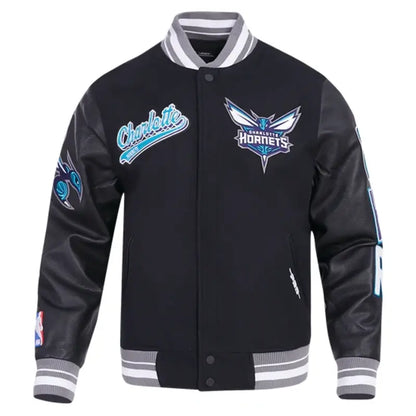 Charlotte Hornets Script Tail Jacket