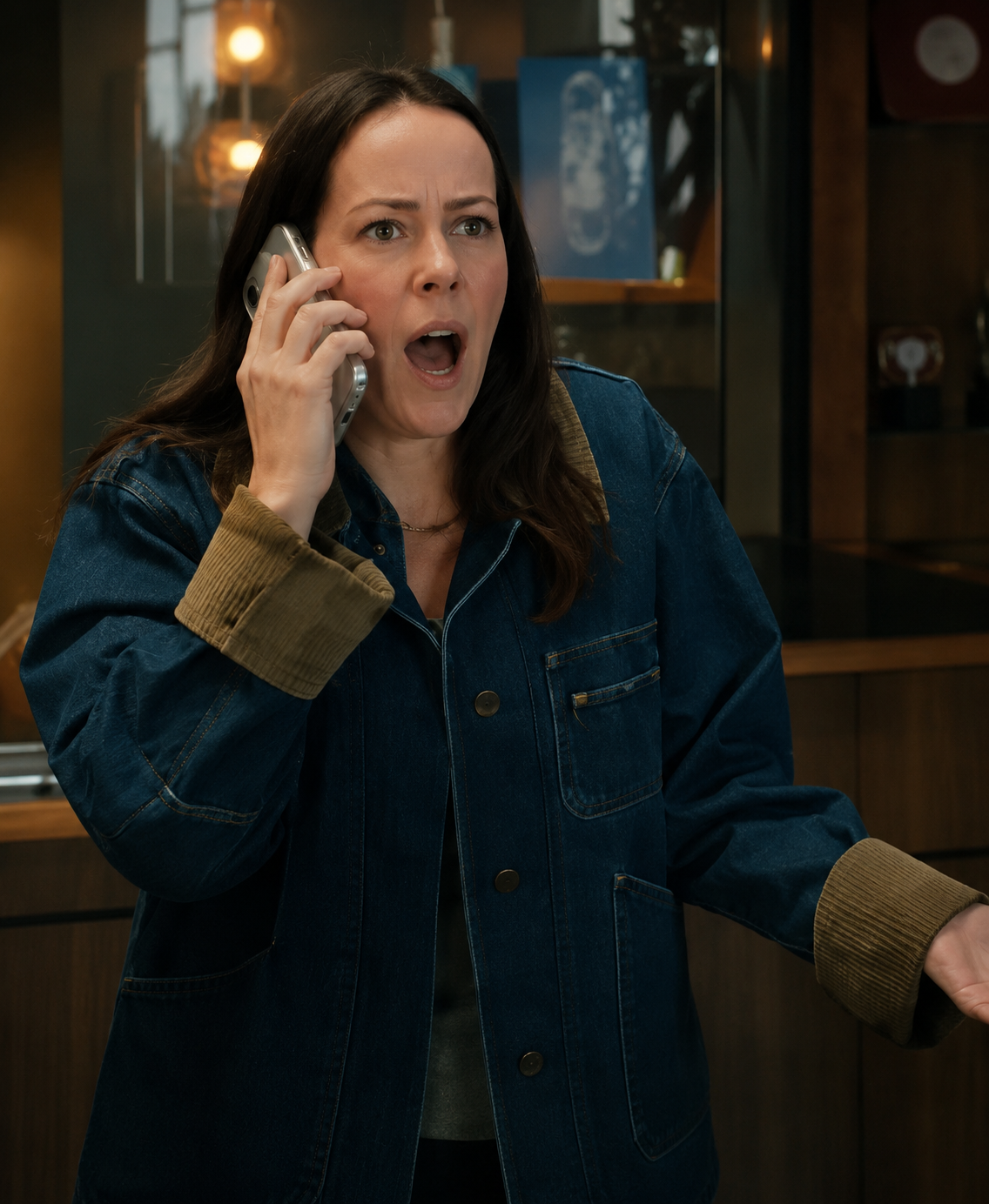 Jena Malone The Boroughs S01 Denim Jacket