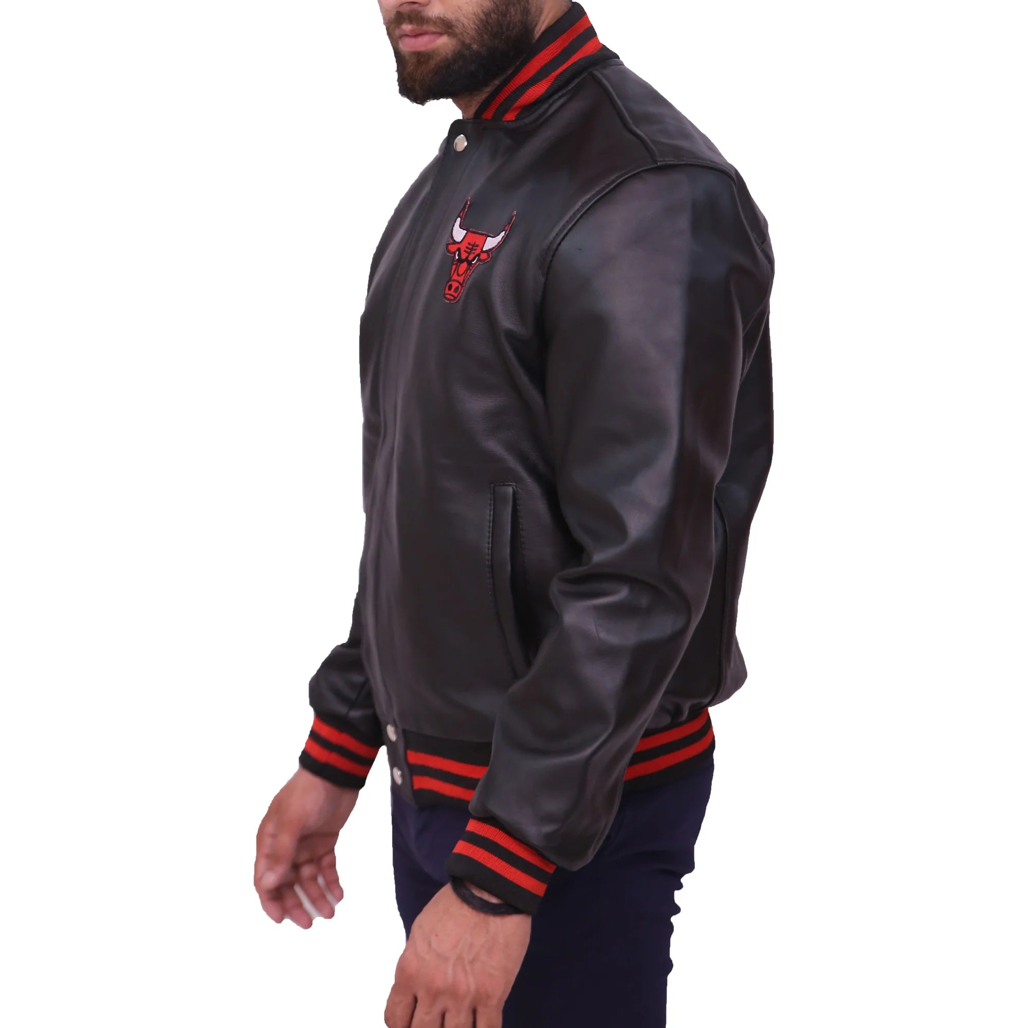 Chicago Bull Vintage Bomber Jacket Max Jackets