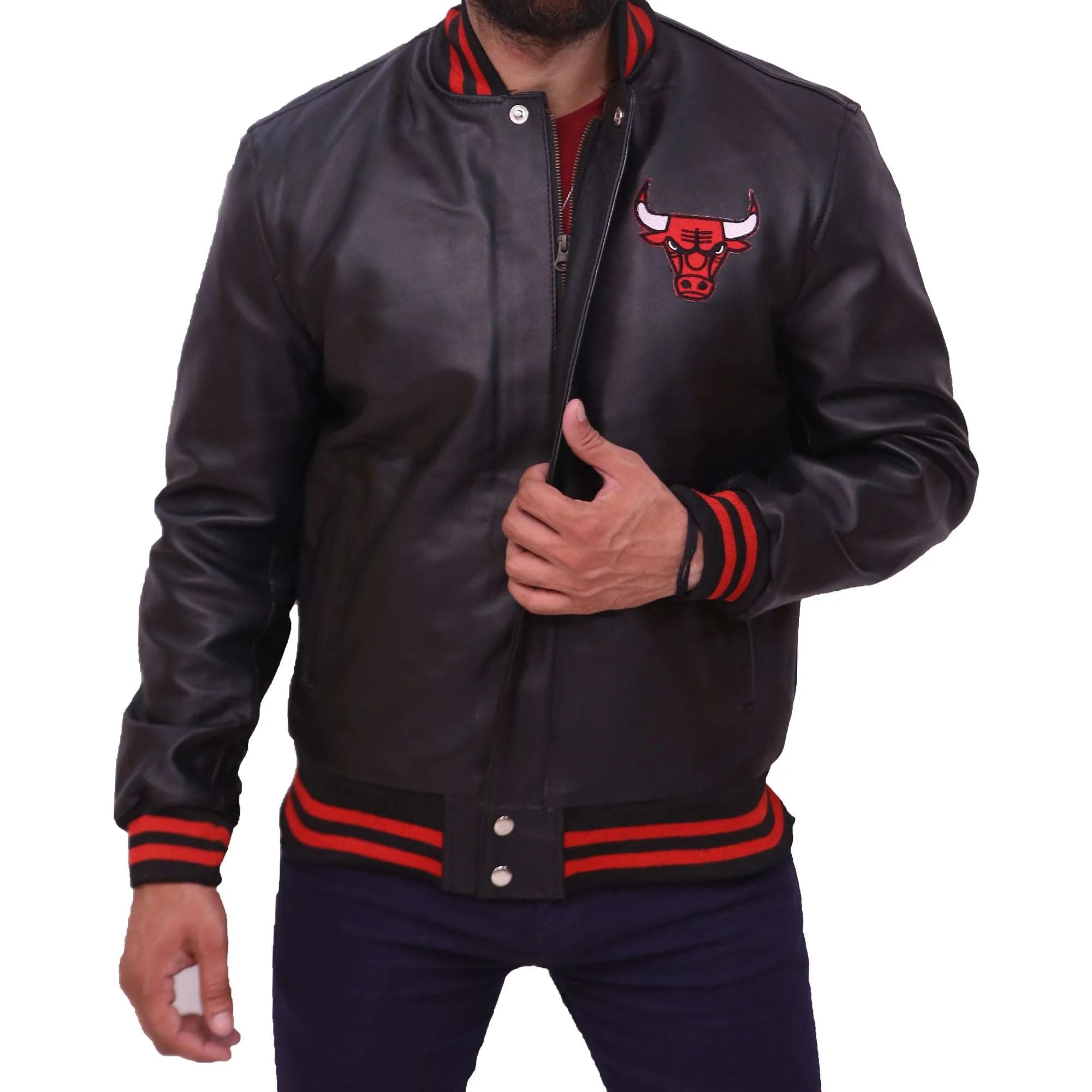 Chicago Bull Vintage Bomber Jacket Max Jackets